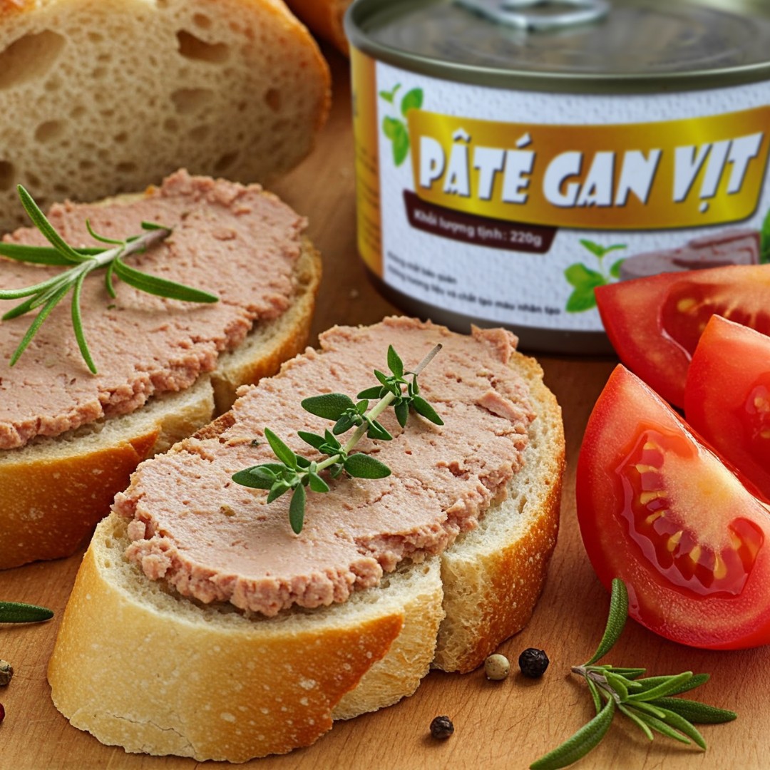 Pâté Gan Vịt - Tinh tế hương vị Pháp